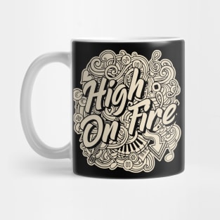 High On Fire  - Vintage Mug